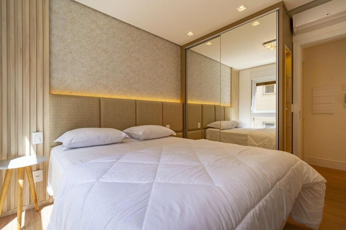 Apartamento Rosa Edificio Bellagio Canela Com Infraestrutura Completa Exterior foto