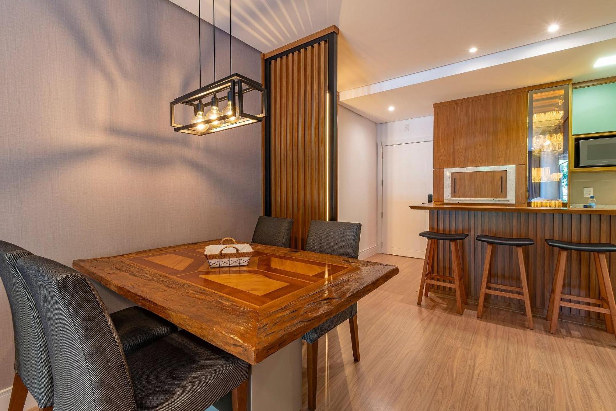 Apartamento Rosa Edificio Bellagio Canela Com Infraestrutura Completa Exterior foto